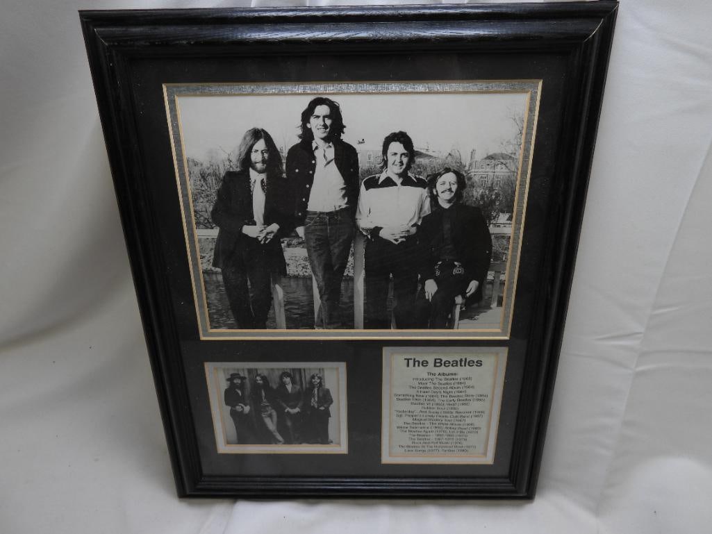 Beatles Framed Art Laser Cut Wood (1 of 5)