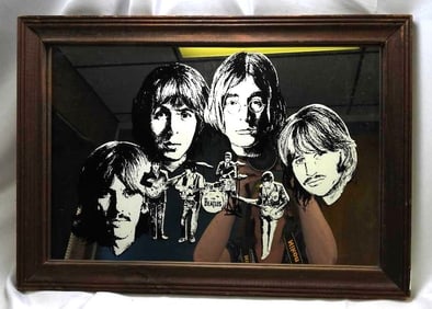 Beatles Framed Mirror