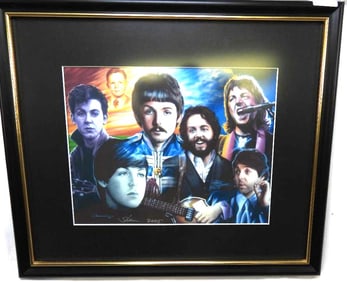 Paul McCartney Framed Art Print by artist "Shannon"