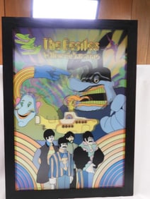 BEATLES Yellow Submarine Framed 3D Poster