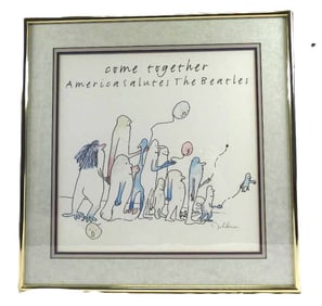 Framed Art Print "Come Together: America Salutes the Beatles"