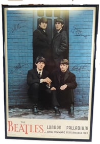 Framed Poster of The Beatles