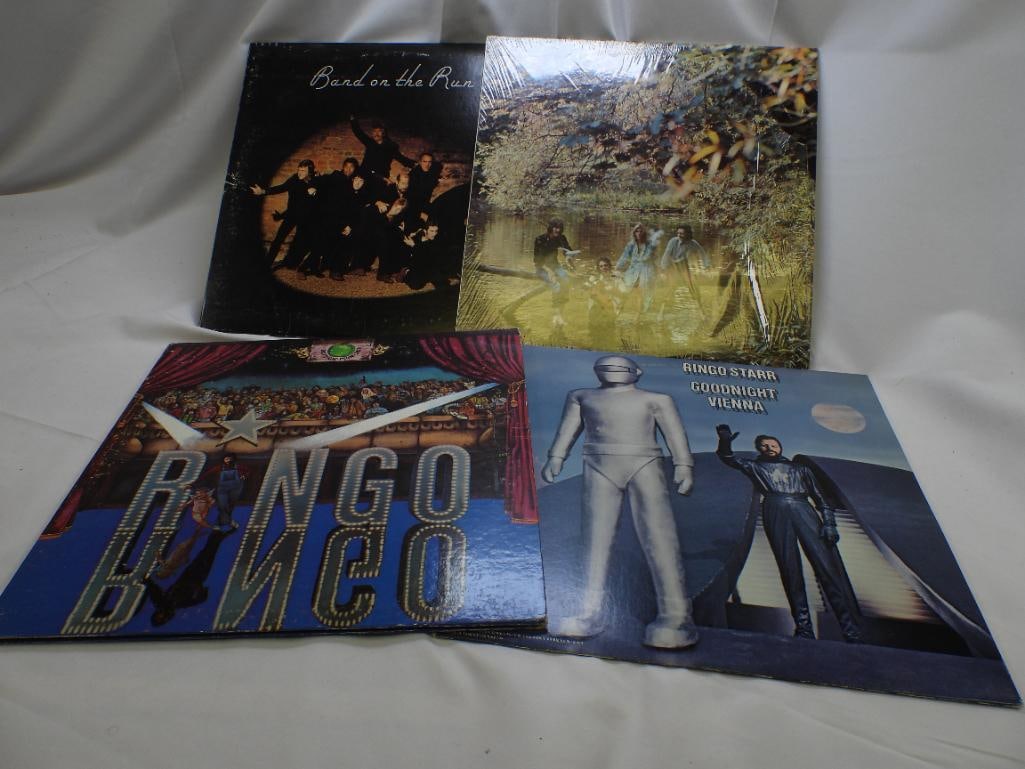 LOT OF 4 Ringo Starr and Paul McCartney Albums, USED (1 of 6)