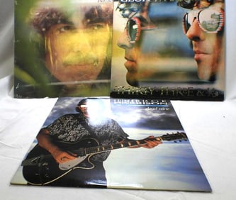 LOT OF 3 George Harrison Albums, USED