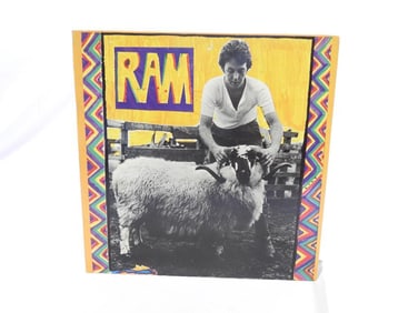 PAUL and LINDA MCCARTNEY LP album "Ram" produced by McCartney Productions Inc, 1971