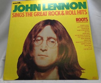 JOHN LENNON LP album "John Lennon Sings the Great Rock & Roll Hits", 1975 Adam VIII, Ltd
