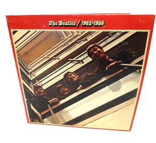 THE BEATLES Double LP ALBUM "The Beatles / 1962-1966" by Apple Records, Inc., copyright 1973
