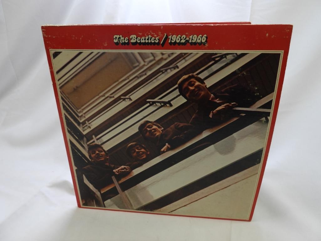 THE BEATLES Double LP ALBUM "The Beatles / 1962-1966" by Apple Records, Inc., copyright 1973 (1 of 5)