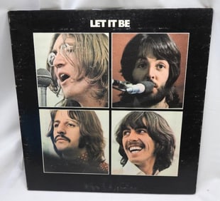THE BEATLES LP Album "Let It Be" released Apple Records in May 1970