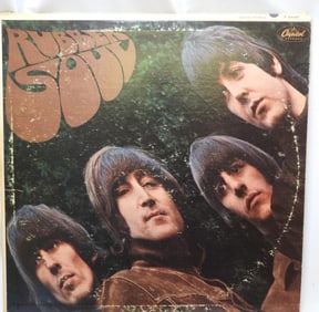 THE BEATLES LP Album "Rubber Soul", released by Capitol Records in Dec 1965