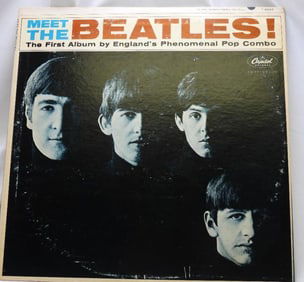 THE BEATLES LP Album "Meet The Beatles", released by Apple Records in Jan 1964