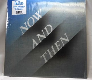 THE BEATLES 12" Black Vinyl  Double-A-Side 45 RPM Single "Now and Then" released in 2023 with use of