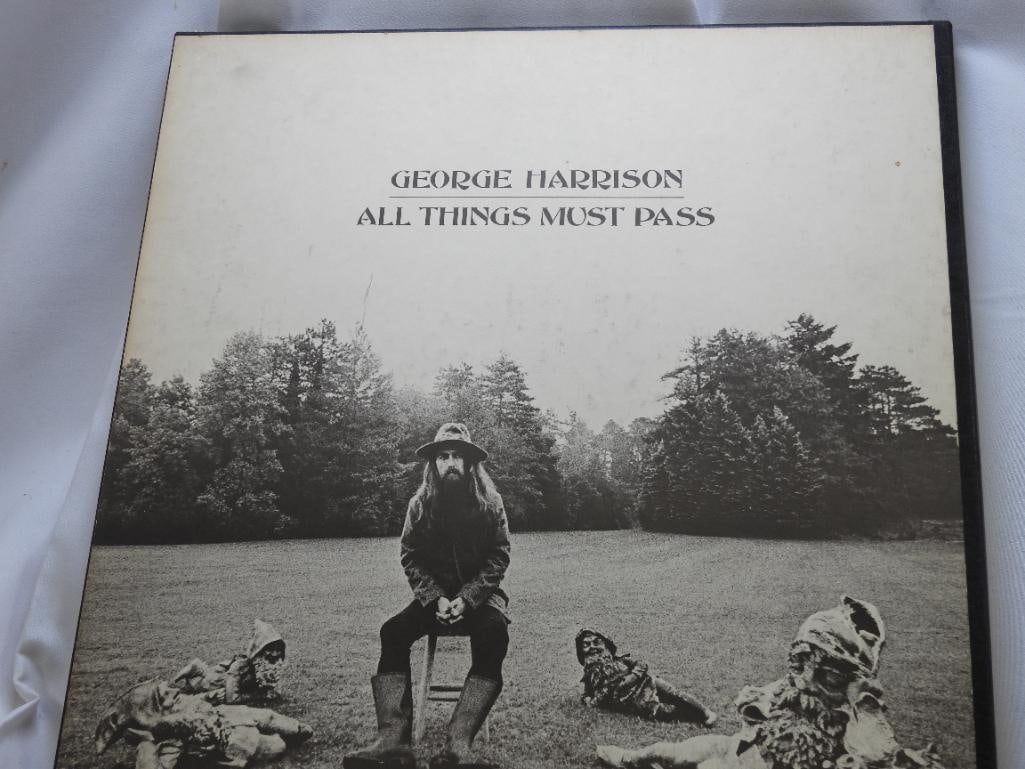 GEORGE HARRISON Triple LP Album "All Things Must Pass", released in Nov 1970 (1 of 6)