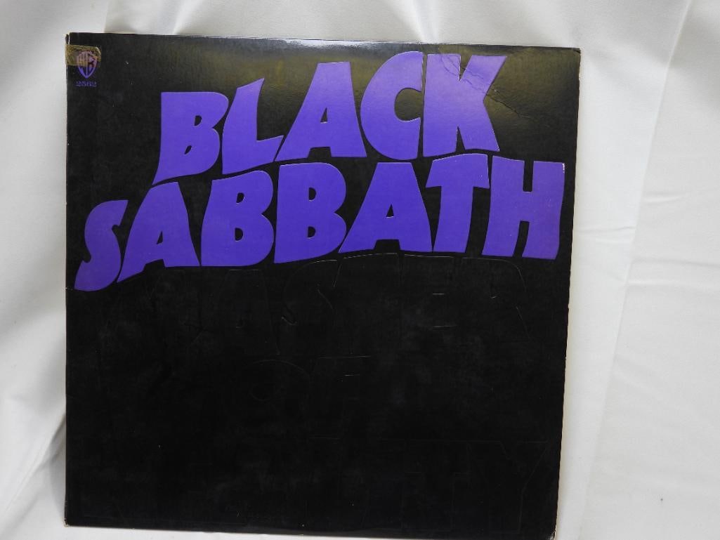 BLACK SABBATH LP Album "Master of Reality", released by Vertigo Records in Aug 1971: BLACK SABBATH LP Album "Master of Reality", released by Vertigo Records in Aug 1971, is the 3rd studio album by English heavy metal band BLACK SABBATH. This album is regarded by some critics as the fo