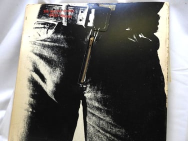 ROLLING STONES LP Album, "Sticky Fingers", USED
