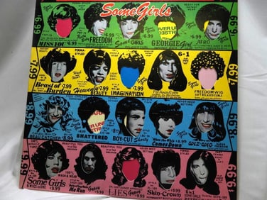 ROLLING STONES LP Album, "Some Girls", USED
