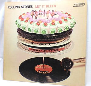 ROLLING STONES LP Album, "Let It Bleed", USED