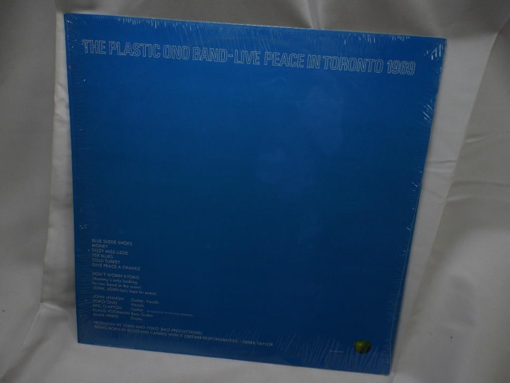THE PLASTIC ONO BAND LP Album, "Live Peace in Toronto", USED: Live Peace In Toronto-1969