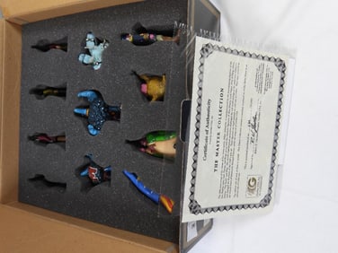 SET OF Porcelain Figurines from the Movie Yellow Submarine MASTER COLLECTION, BOXED,  LIMITED