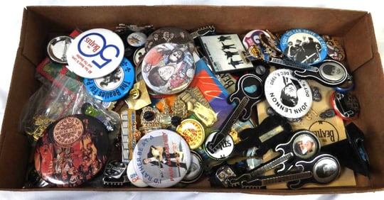 LOT OF BEATLES Pins