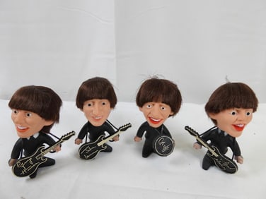 LOT OF 4 BEATLES NEMS Dolls, 1964