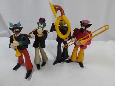 LOT OF 4 MCFARLANE Beatles Collectable Figurines
