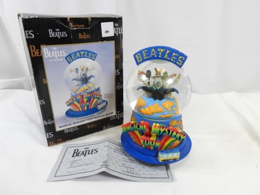 Magical Mystery Tour Snowglobe by VANDOR, BOXED, Item # 64209