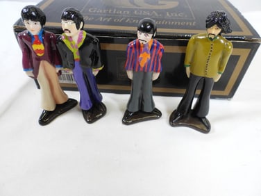 Beatles On The Rooftop Figurines and Decorative Display, Handmade