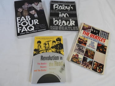BEATLES LOT OF 4 used paperback books