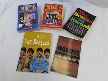 BEATLES LOT OF 5 used paperback books