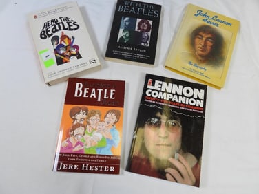BEATLES LOT OF 5 books