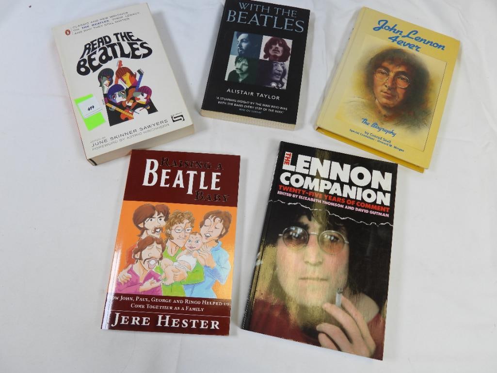 BEATLES LOT OF 5 books (1 of 5)