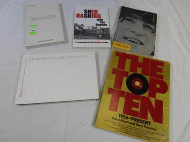 BEATLES LOT OF 5 used paperback books