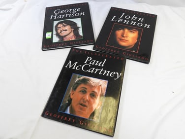 BEATLES LOT OF 3 used hardcover books