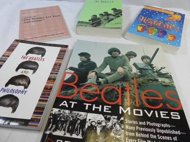 BEATLES LOT OF 5 used paperback books