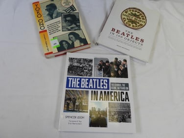 BEATLES LOT OF 3 used hardcover books
