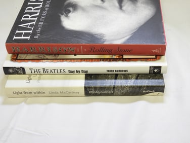 BEATLES LOT OF 3 hardcover books