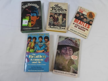 BEATLES LOT OF 5 used paperback books