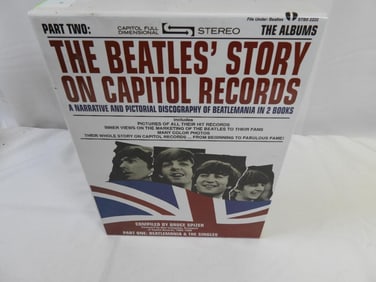 The BEATLES' Story on CAPITOL RECORDS Box Set of 2 Hardcover Books