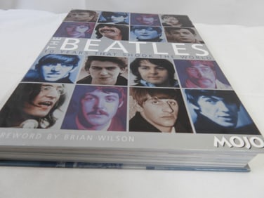The BEATLES: 10 Years That Shook The World hardcover book