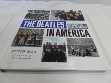 BEATLES in America hardcover book