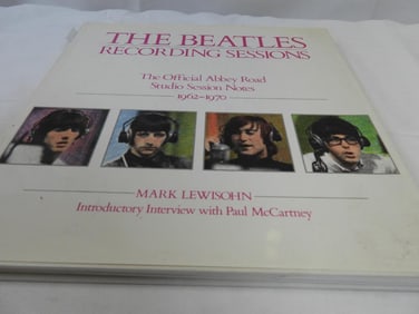 BEATLES: Recording Sessions hardcover book