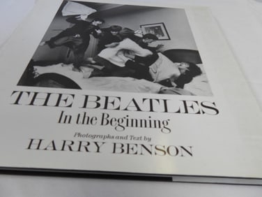 BEATLES: In the Beginning Hardcover Book