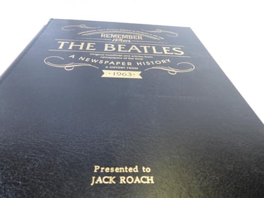 Remember When THE BEATLES A Newspaper History from 1963 book