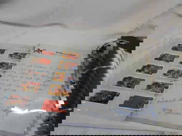 LOT OF Hundreds of Beatles Trading Cards in a binder with Beatles Fan Club paper memorabilia