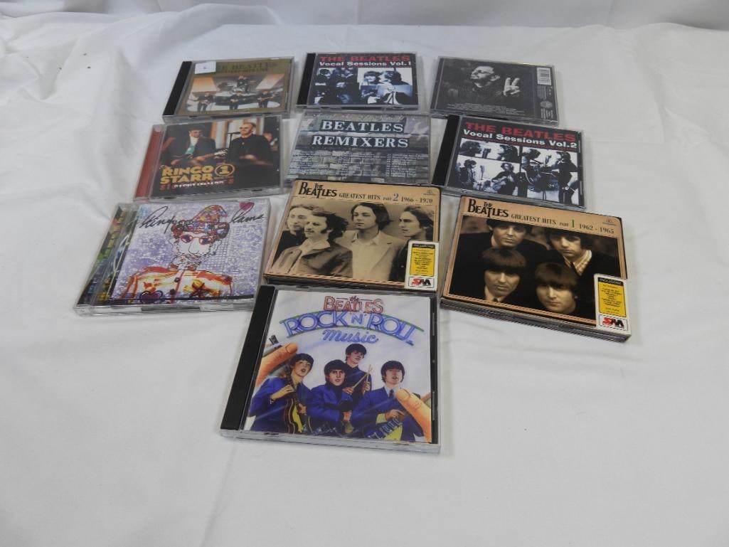 LOT OF  10 BEATLES Music CD's, USED (1 of 7)