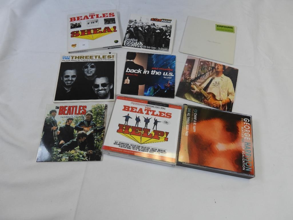 LOT OF 9 BEATLES Music CD's, USED (1 of 9)