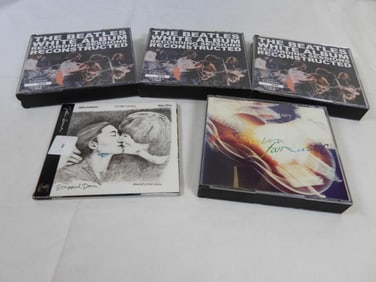 LOT OF  5 BEATLES Music CD's, USED