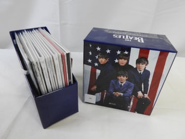 THE BEATLES "The US Albums" Gift Boxed Music CD's Collection, USED