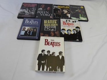 LOT OF 8 DVD's, USED